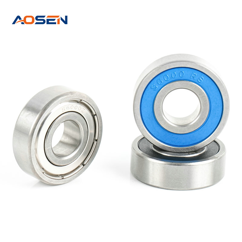 SS 6000 ZZ/2RS kuličková ložiska z nerezové oceli